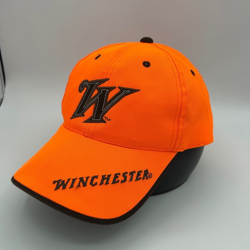 Winchester Hat Hunting Cap Mens OSFM Blaze Orange Outdoors Hunting Style